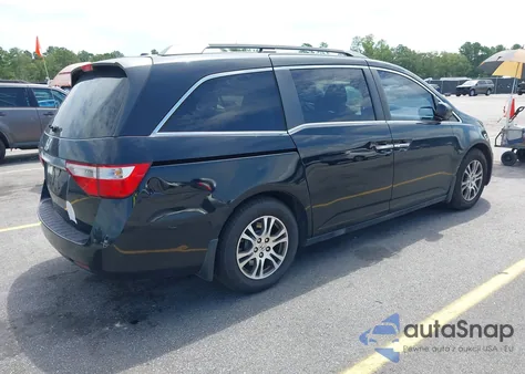 2013 Honda Odyssey Ex-L из США, поврежденный, VIN 5FNRL5H69DB018072